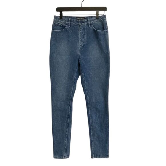 Brandon Maxwell High Rise Medium Wash Jeans size 28 - Picture 1 of 12